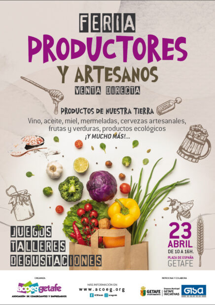 Cartel Feria Productores Y Artesanos 6478